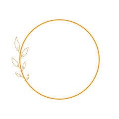 Set of gold circle ring signs isolated on white background vector.