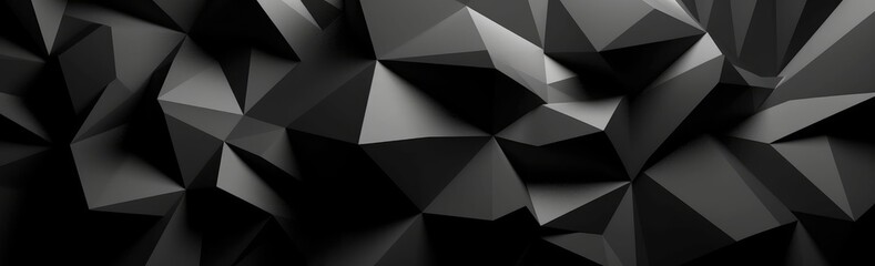 Obraz premium Abstract Geometric 3D Polygonal Background