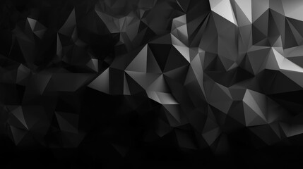 Obraz premium Abstract Geometric 3D Polygonal Background
