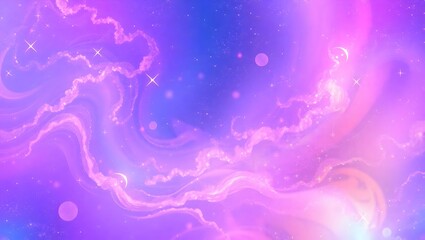 Galaxy holographic gradient background