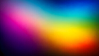 Colorful gradient background showing spectrum of vibrant colors