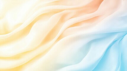 Obraz premium abstract background with smooth gradients of yellow and blue tones, clean and minimalistic composition, and modern style