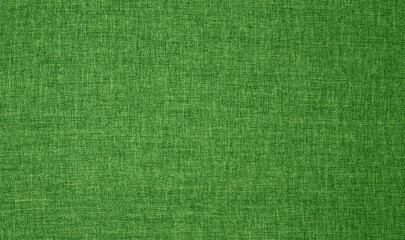 green fabric texture as background