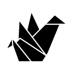 origami glyph icon