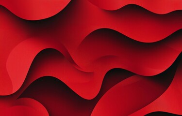 A vintage textured background featuring the color red for Christmas