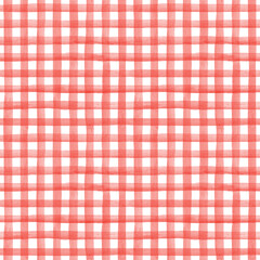 red and white checkered pattern