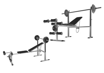 siłownia, ćwiczenia, przyrząd, fitness