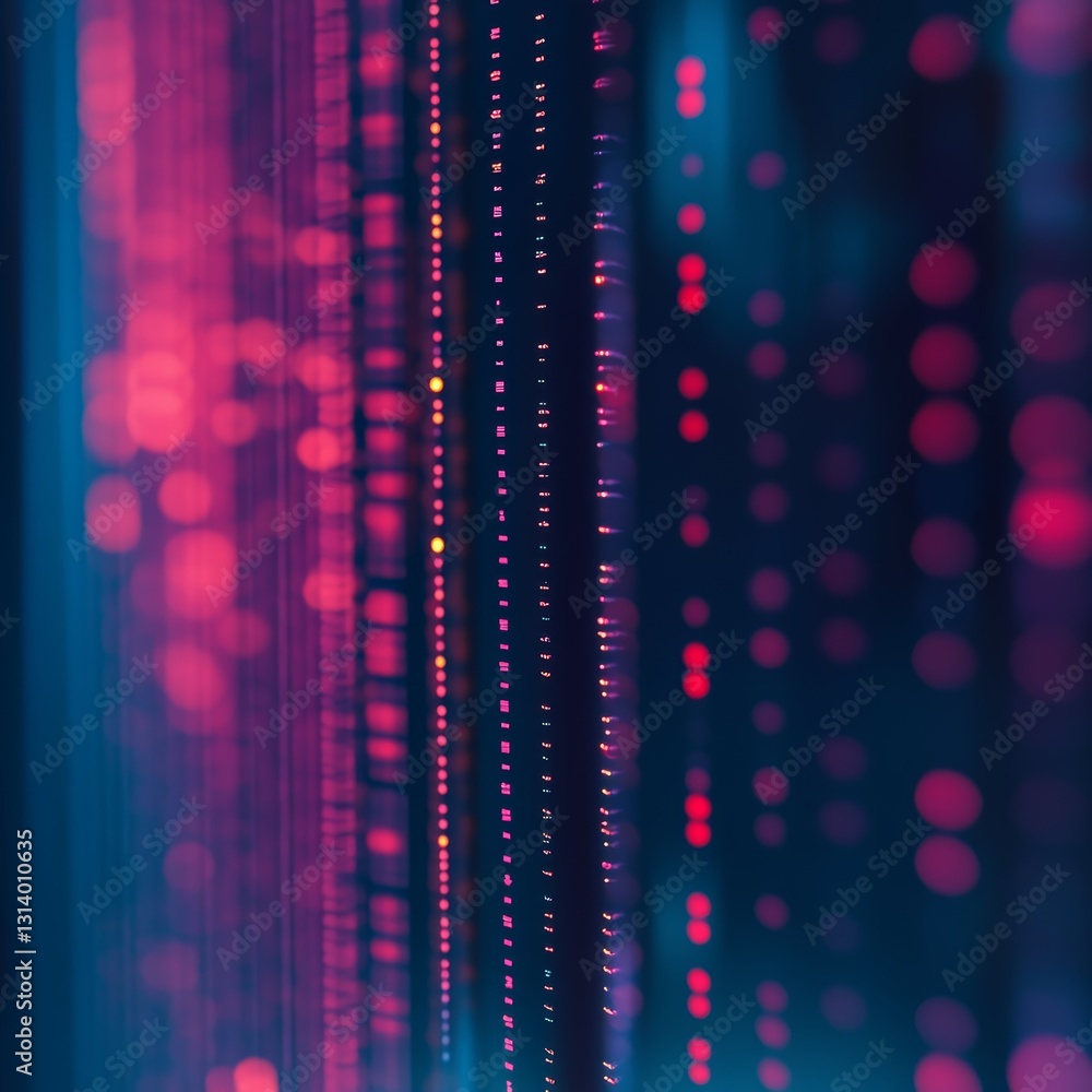 Poster this mesmerizing image showcases vibrant light patterns in a dynamic, abstract design. perfect for c