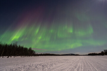 Northern Lights In Finnish Lapland - Aurora boreale nella Lapponia Finlandese