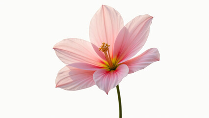 Fototapeta premium flower stye water color ,clip art ,isolated on white,random color of flower,seamless pattern 