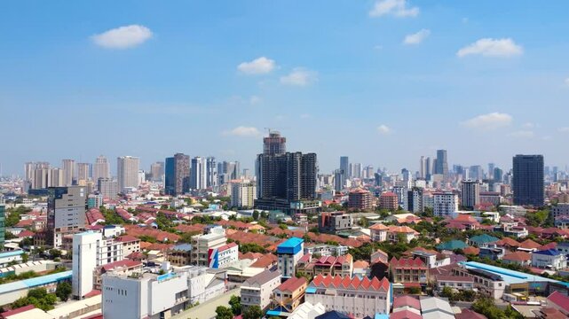 Toul Kork District, high-rise buildings, business, commercial centre