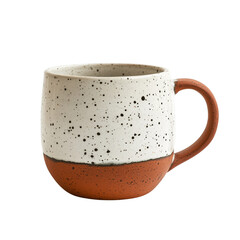 ceramic coffee mug, speckled glaze