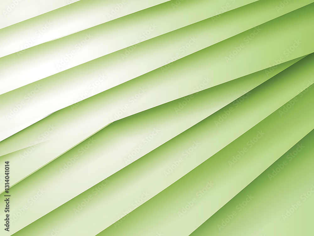 Poster dynamic green paper layers abstract art digital texture vibrant environment close-up view creative c