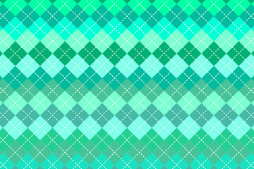 ダイヤ型背景　緑色