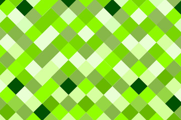 ダイヤ型背景　緑色