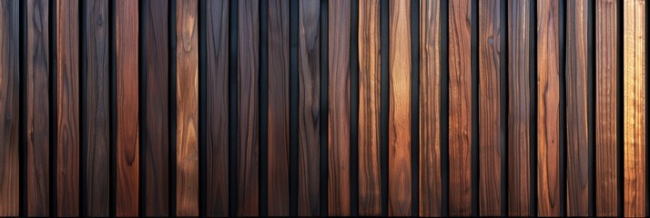 Dramatic lighting casts dramatic shadows across a backdrop of dark, moody wooden slats, creating a striking and atmospheric visual