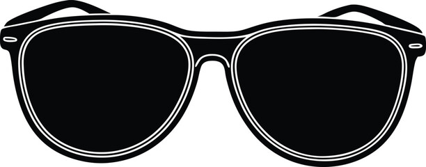 Aviator sunglasses icon