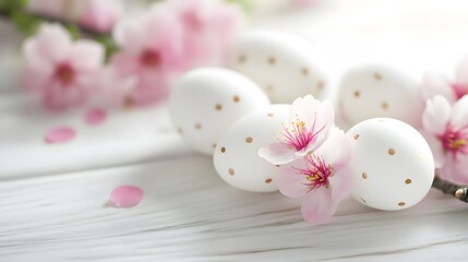 Easter Eggs and Blossoms: A Springtime Delight