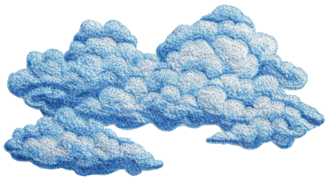 Cloudy skies artwork digital canvas illustrative content calm environment bird's eye view serenity concept