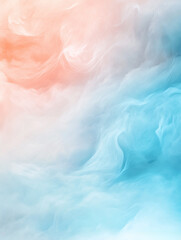 Obraz premium Gentle unicorn mist creating a soft, magical atmosphere in a dreamy landscape at dawn