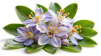 Guaiacum officinale Flower - High-Quality Isolated Image