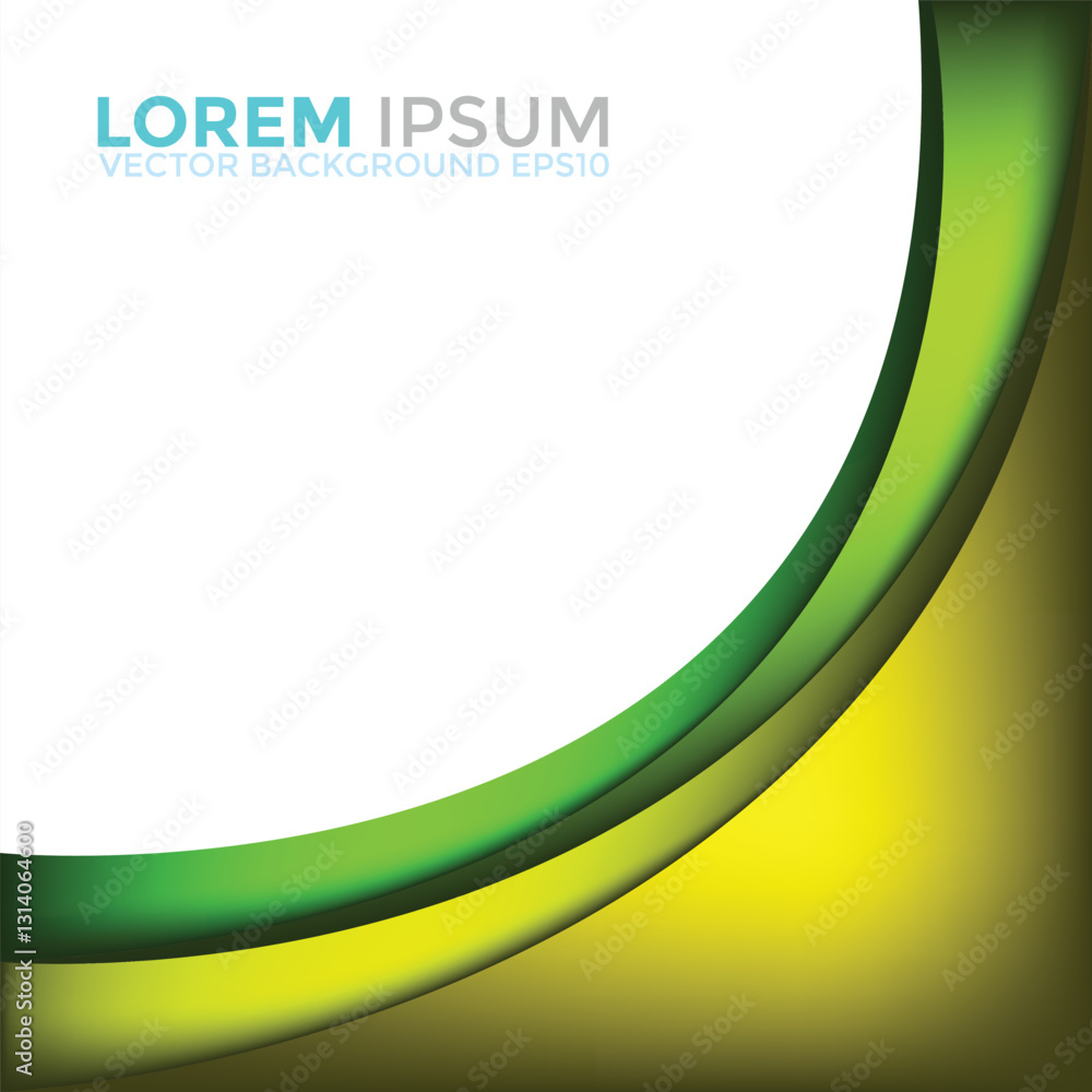 Poster vector background with spaces for text design