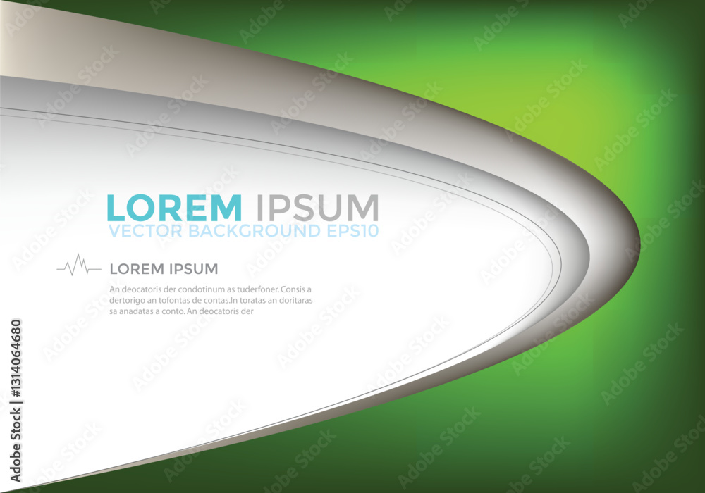 Poster vector background with spaces for text design