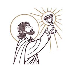 Corpus Christi Concept Vector Illustration