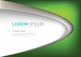 Vector background with spaces for text design