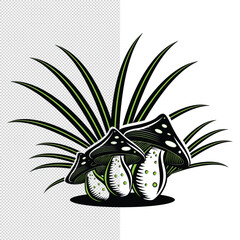 mushrom illustration