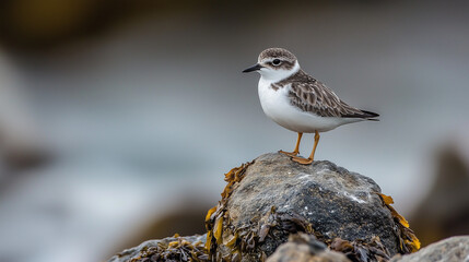 A Plover on a rock