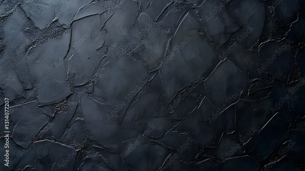 Poster dark grey textured background with rough uneven surface and subtle cracks suitable for moody dramati