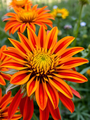 USA, Colorado, Fort Collins. Gaillardia flower close-up.