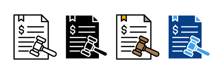 Legal  Icon Element For Design