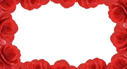 red flower art borders and transparent background, frame, wallpaper, background, abstract