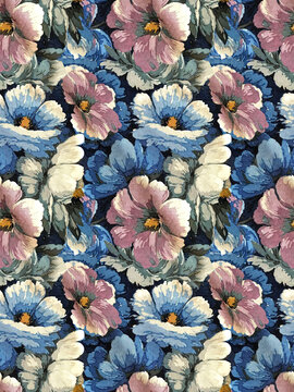 floral madhubani kalamkari chinz kani Abstract shirting Ajrakh Ikat block batik print patola Background digital printing textile pattern floral allover design front back and duppata kurti wallpaper

