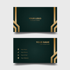 Elegant Gold-Accented Business Card Mockup (2)