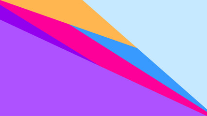 ABSTRACT BACKGROUND WITH TRIANGLE GEOMETRIC SHAPES FLAT COLOR DESIGN VECTOR TEMPLATE FOR WALLPAPER, COVER DESIGN