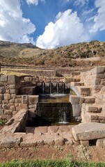 Ceremonial fountain in Tipon, near Cusco