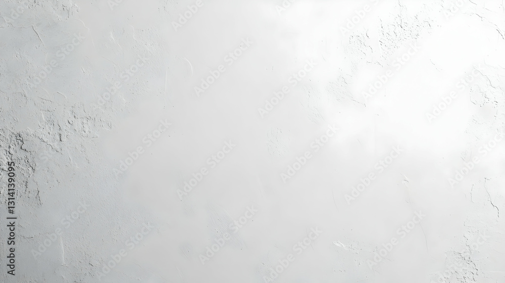 Poster abstract white and silver gray grunge textured background with subtle metallic gradient and soft smo