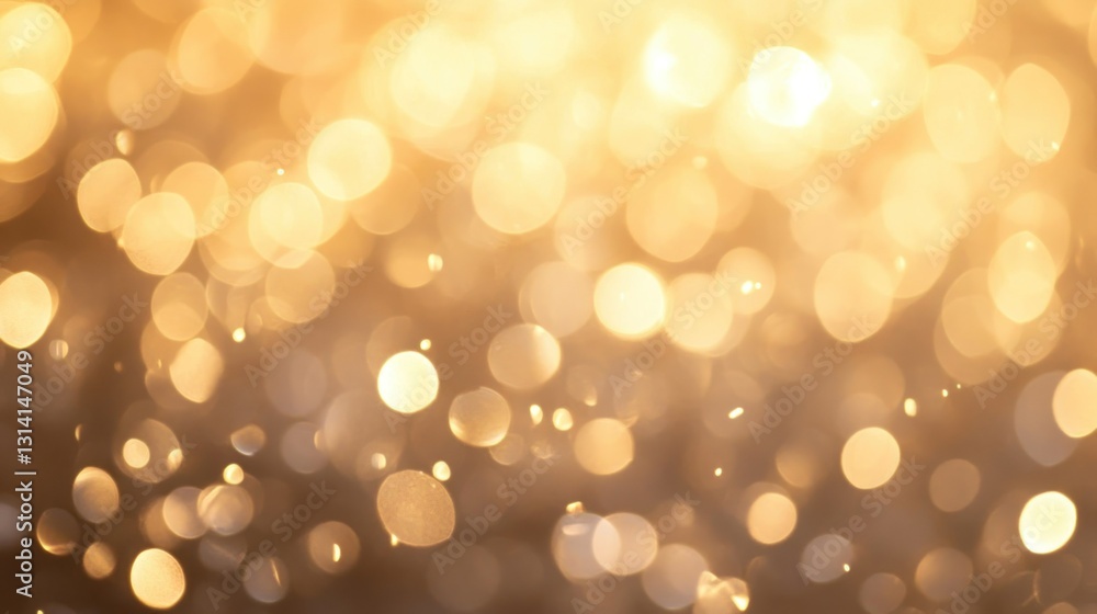 Poster soft focus lights creating a background with blurred luminous orbs