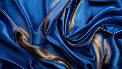 Obraz premium Abstract background. Blue Velvet Gold Lines Shapes BG. Soft blue velvet background with subtle gold lines & shapes. Elegant & luxurious design.