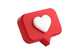 Red Heart Like Notification Icon, heart, like, notification, red, icon, social, love, button, click, digital, app, engagement, favorite, feedback, symbol, badge, mark, tag, reaction, approval