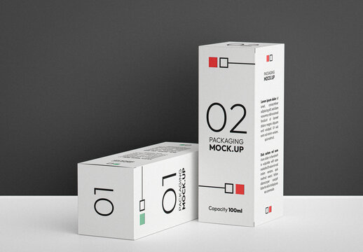 Box Composition Mockup