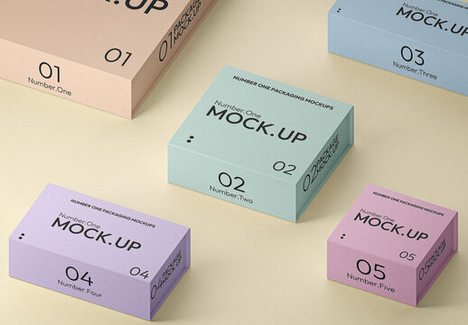 Magnetic Boxes Mockup