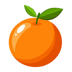 orange isolated on transparent background