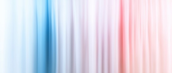 Obraz premium Abstract background with vertical lines in different shades of blue, pink, and white. the lines are arranged in a diagonal pattern, creating a sense of movement and depth.