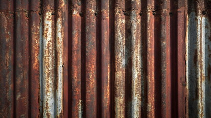 Obraz premium Hyperrealistic high-resolution photography of a corrugation texture background. A detailed, wavy surface with crisp lines and intricate patterns, perfect for design projects, backgrounds, and artistic