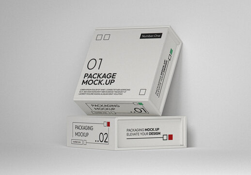 Magnetic Lock Box Mockup