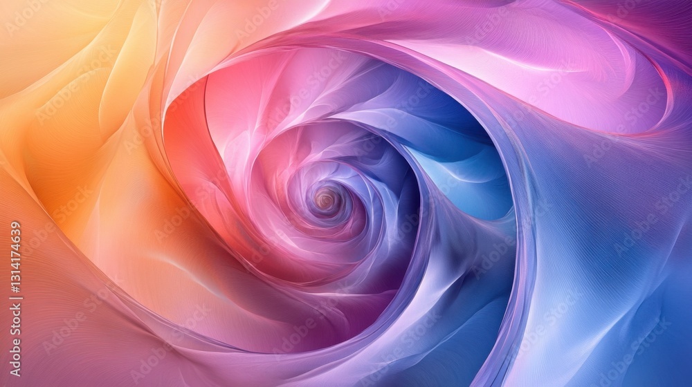 Poster liquid swirl patterns and requested a pastel cute style. abstract colorful swirl background with pas